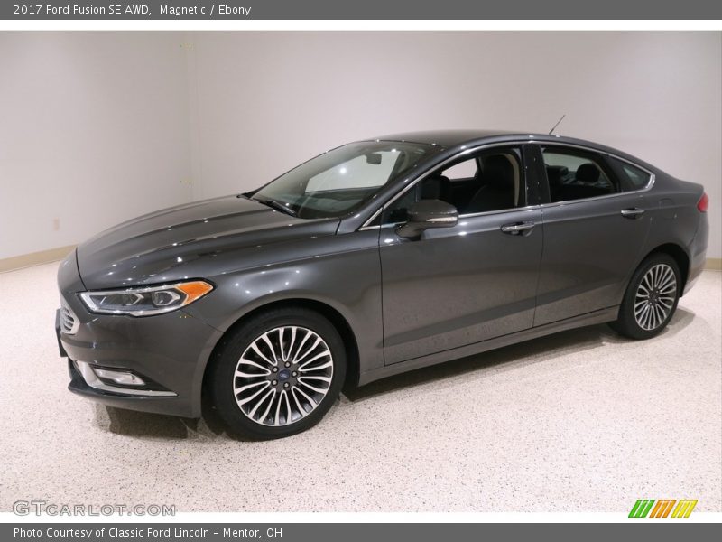 Magnetic / Ebony 2017 Ford Fusion SE AWD