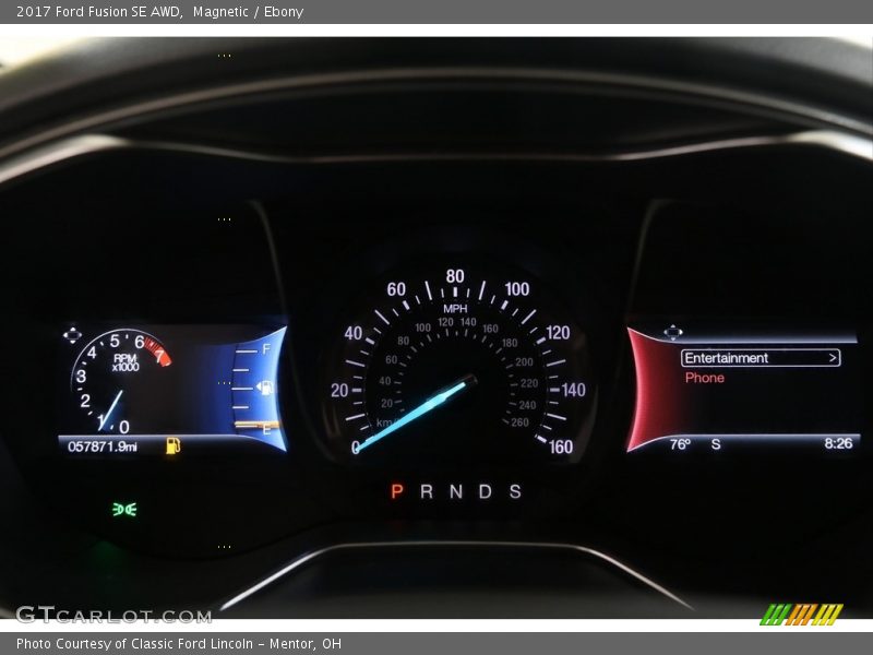 Magnetic / Ebony 2017 Ford Fusion SE AWD