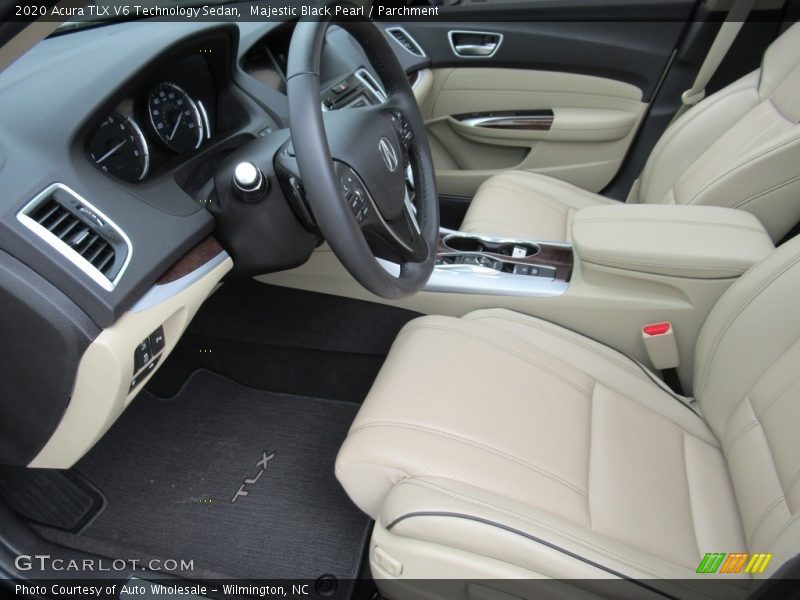 Majestic Black Pearl / Parchment 2020 Acura TLX V6 Technology Sedan