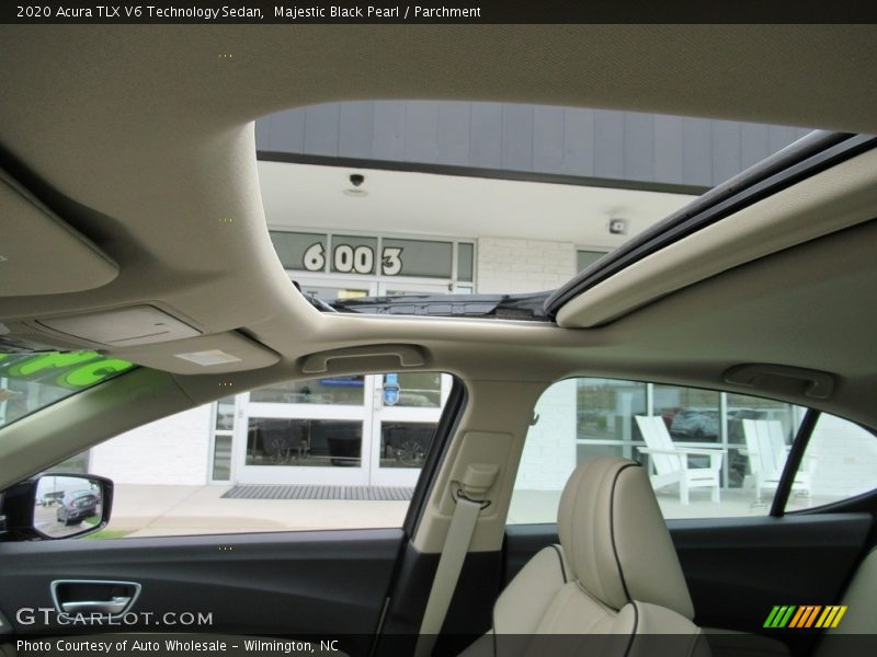 Majestic Black Pearl / Parchment 2020 Acura TLX V6 Technology Sedan