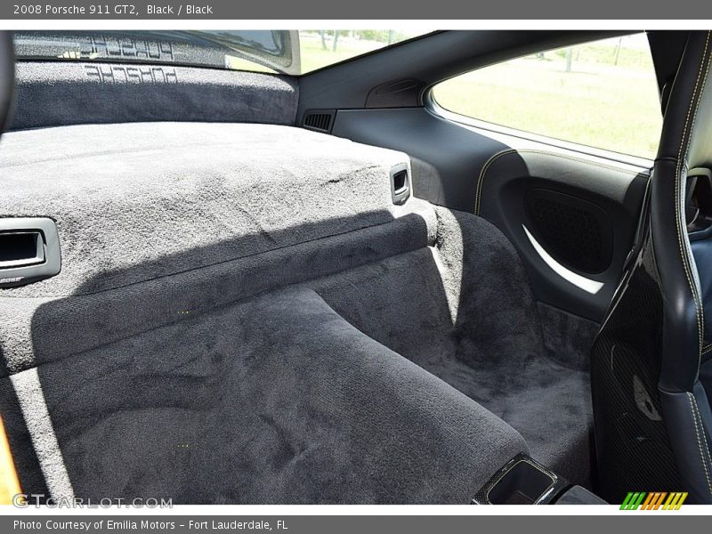 Rear Seat of 2008 911 GT2