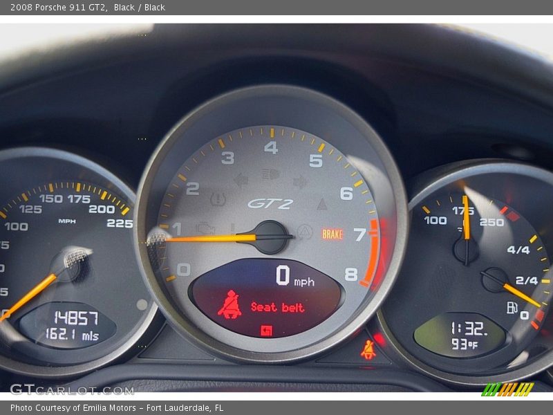  2008 911 GT2 GT2 Gauges