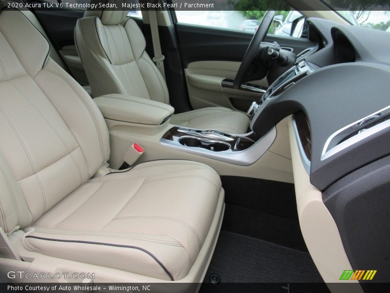 Majestic Black Pearl / Parchment 2020 Acura TLX V6 Technology Sedan