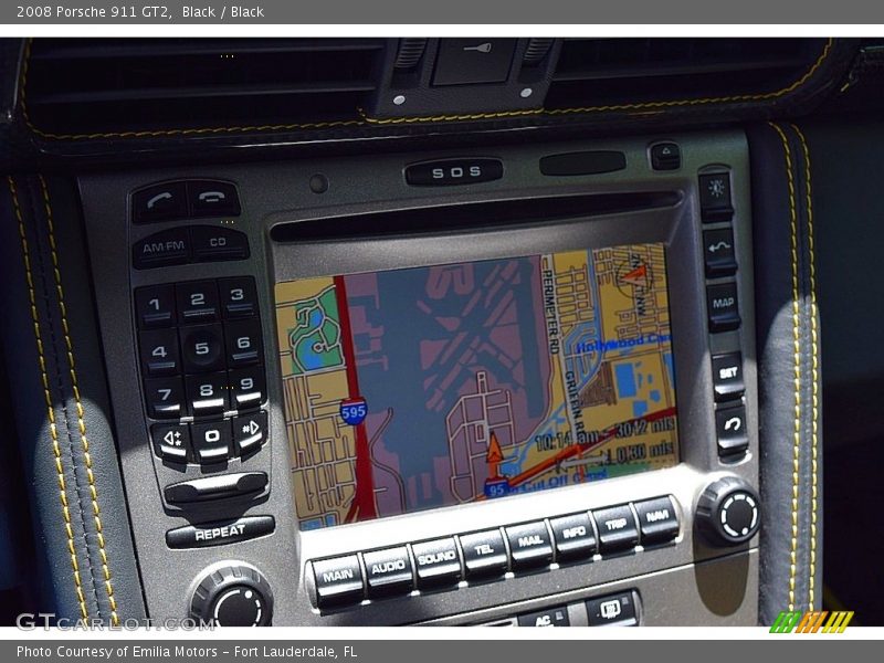 Controls of 2008 911 GT2