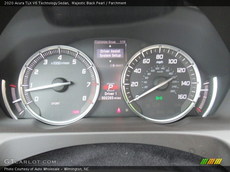 Majestic Black Pearl / Parchment 2020 Acura TLX V6 Technology Sedan