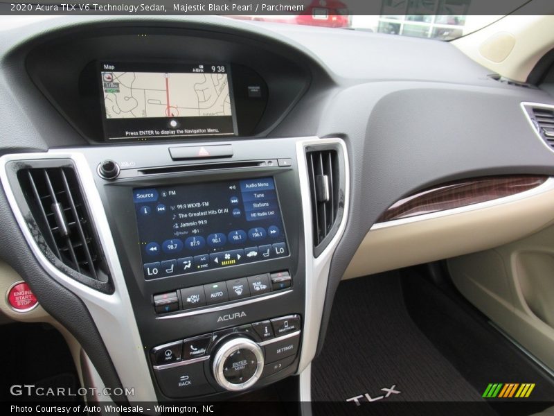 Majestic Black Pearl / Parchment 2020 Acura TLX V6 Technology Sedan