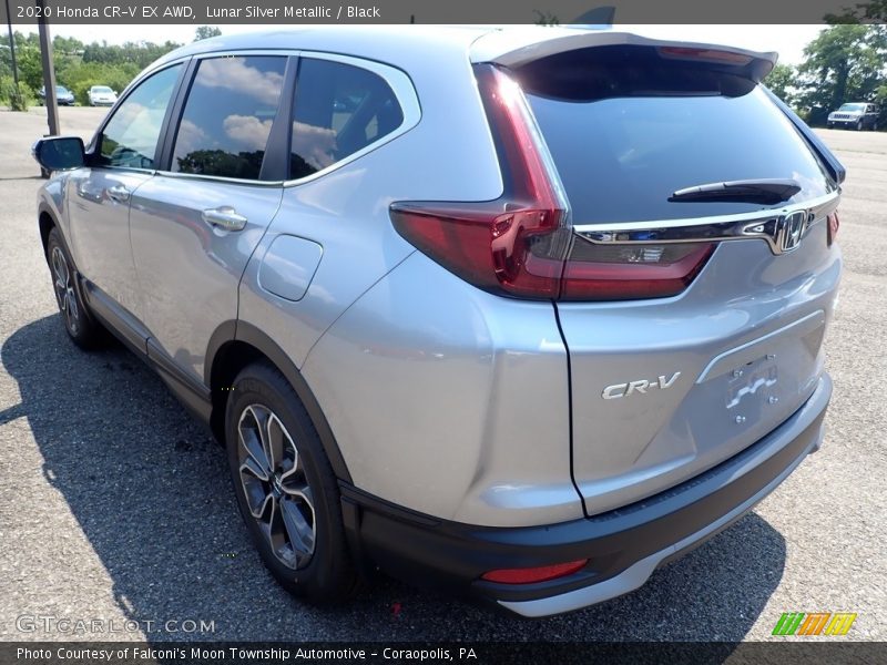 Lunar Silver Metallic / Black 2020 Honda CR-V EX AWD