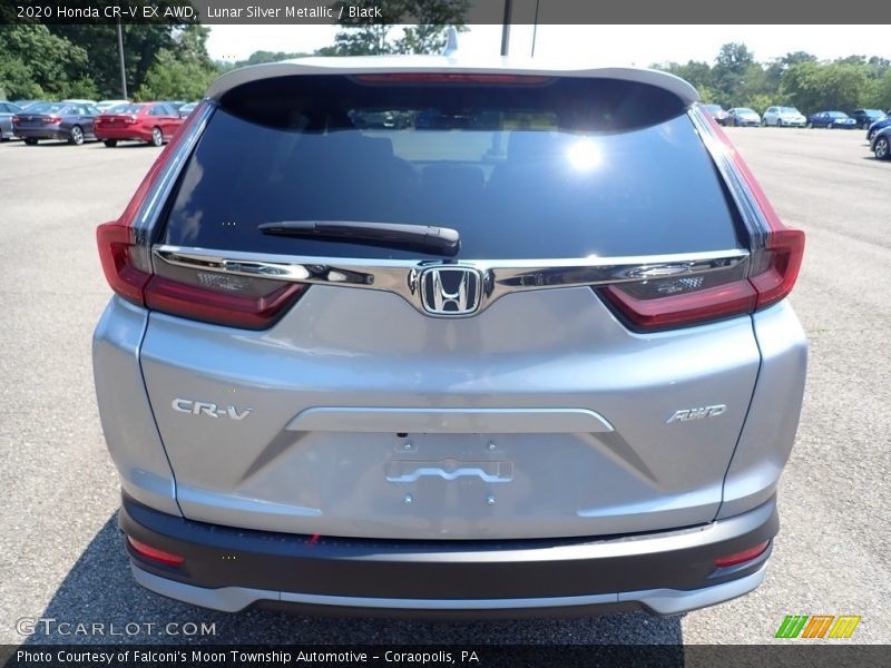 Lunar Silver Metallic / Black 2020 Honda CR-V EX AWD