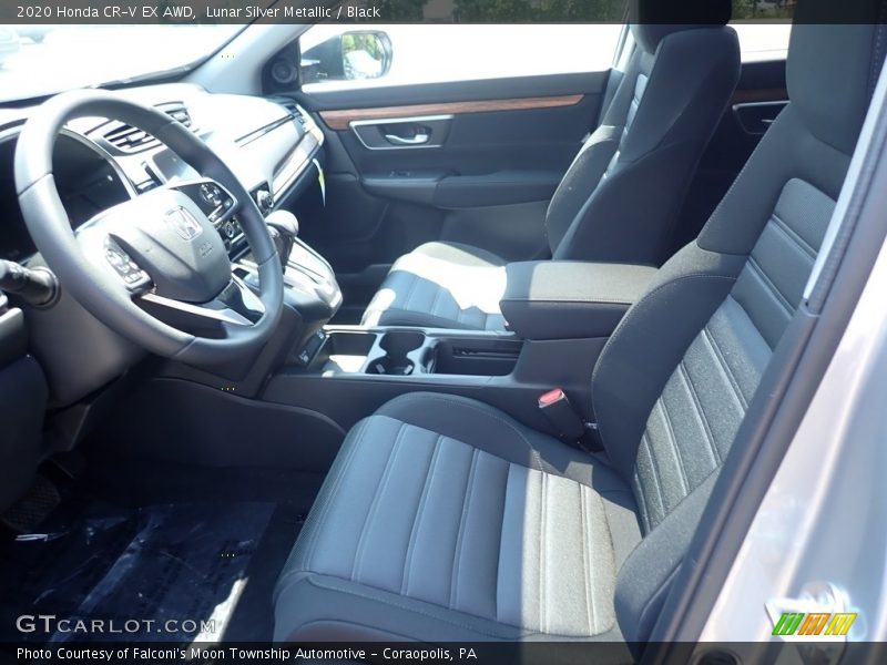 Lunar Silver Metallic / Black 2020 Honda CR-V EX AWD