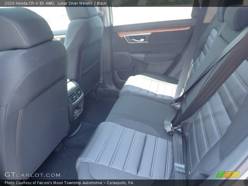 Lunar Silver Metallic / Black 2020 Honda CR-V EX AWD
