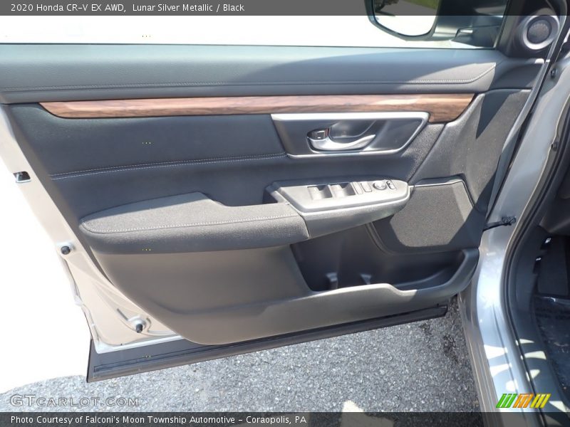 Lunar Silver Metallic / Black 2020 Honda CR-V EX AWD