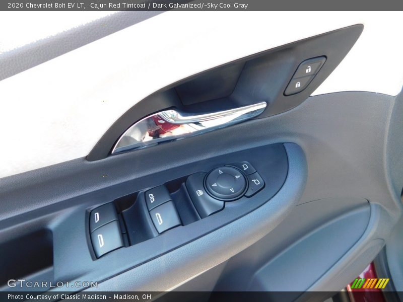 Cajun Red Tintcoat / Dark Galvanized/­Sky Cool Gray 2020 Chevrolet Bolt EV LT
