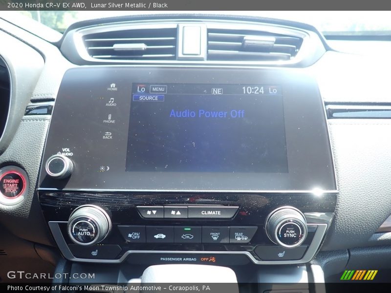 Lunar Silver Metallic / Black 2020 Honda CR-V EX AWD