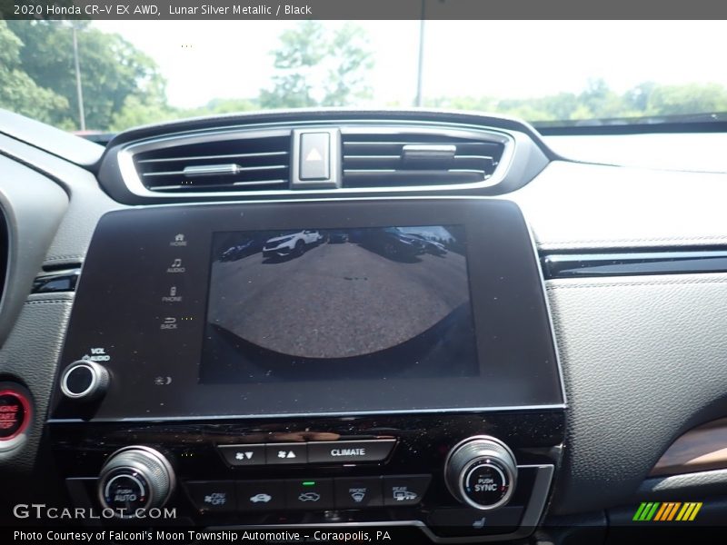Lunar Silver Metallic / Black 2020 Honda CR-V EX AWD