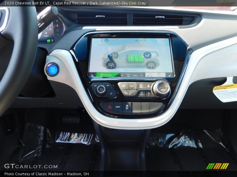 Controls of 2020 Bolt EV LT