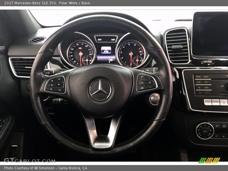 Polar White / Black 2017 Mercedes-Benz GLE 350