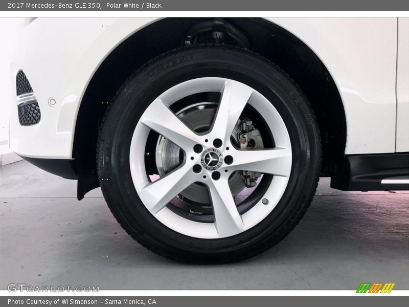 Polar White / Black 2017 Mercedes-Benz GLE 350