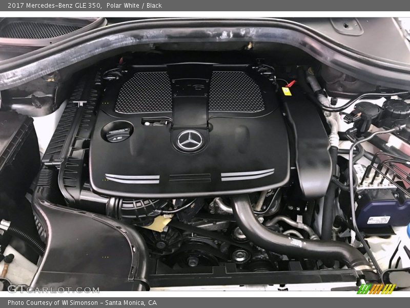 Polar White / Black 2017 Mercedes-Benz GLE 350