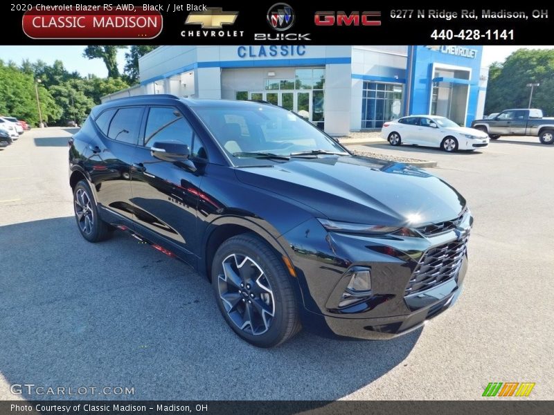 Black / Jet Black 2020 Chevrolet Blazer RS AWD
