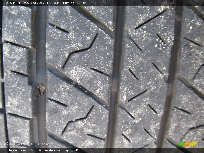 Liquid Platinum / Graphite 2018 Infiniti Q50 3.0t AWD