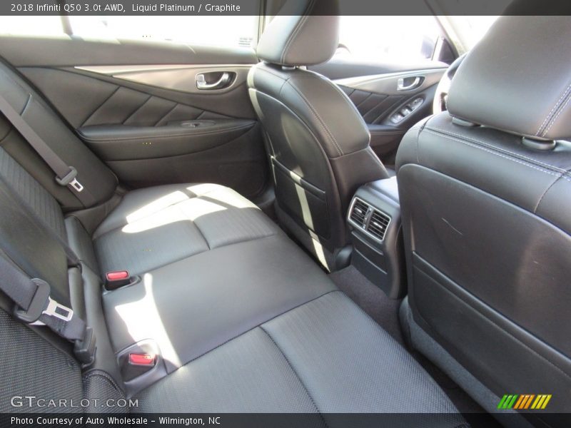 Liquid Platinum / Graphite 2018 Infiniti Q50 3.0t AWD