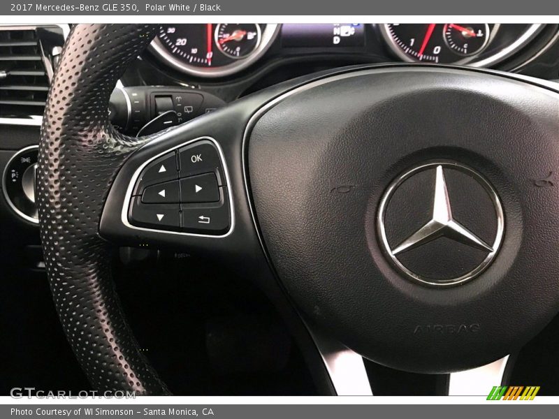 Polar White / Black 2017 Mercedes-Benz GLE 350