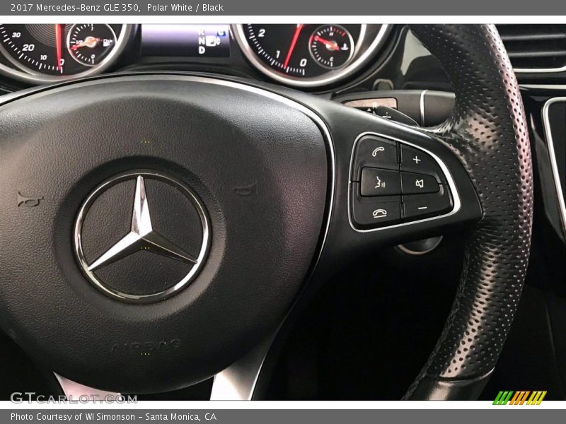 Polar White / Black 2017 Mercedes-Benz GLE 350