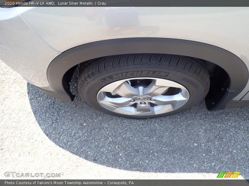 Lunar Silver Metallic / Gray 2020 Honda HR-V LX AWD