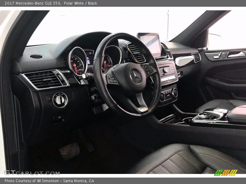 Polar White / Black 2017 Mercedes-Benz GLE 350