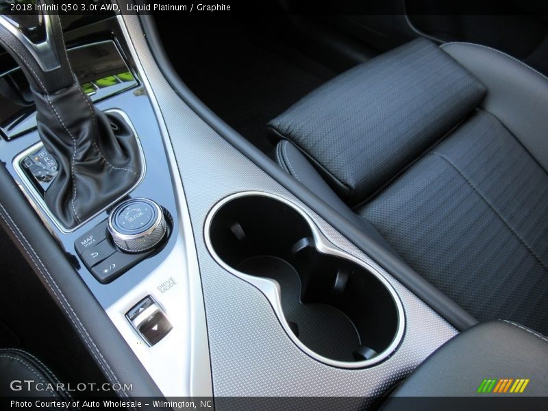Liquid Platinum / Graphite 2018 Infiniti Q50 3.0t AWD
