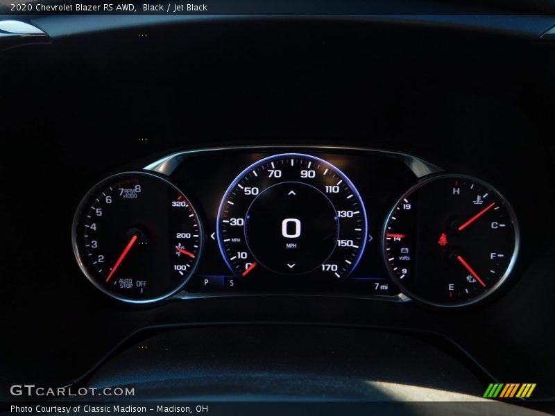 Black / Jet Black 2020 Chevrolet Blazer RS AWD