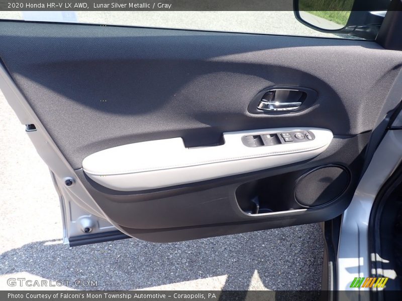 Lunar Silver Metallic / Gray 2020 Honda HR-V LX AWD