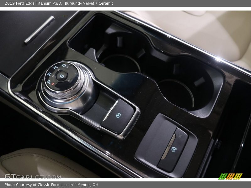 Burgundy Velvet / Ceramic 2019 Ford Edge Titanium AWD