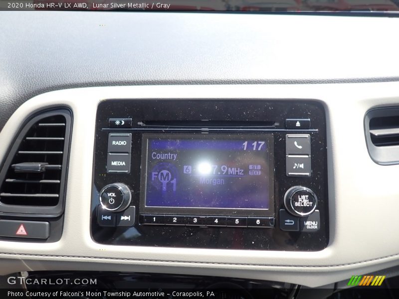 Lunar Silver Metallic / Gray 2020 Honda HR-V LX AWD