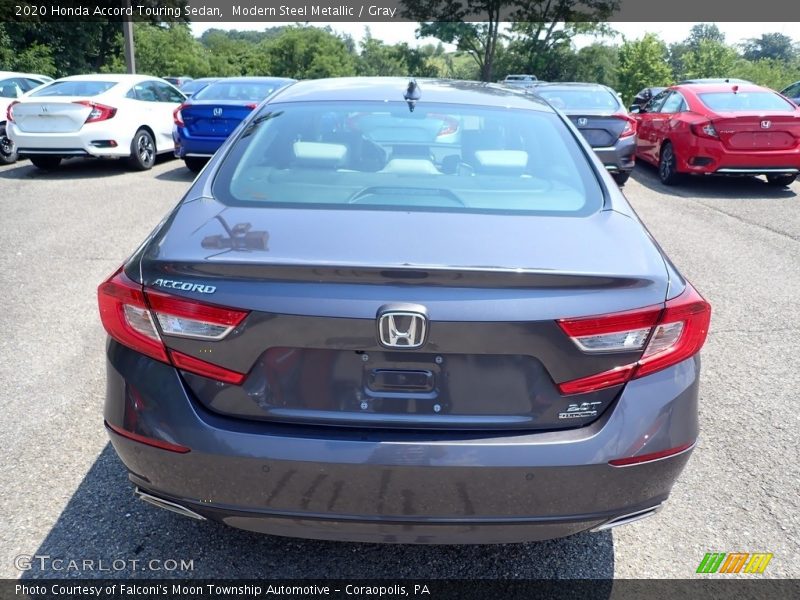Modern Steel Metallic / Gray 2020 Honda Accord Touring Sedan