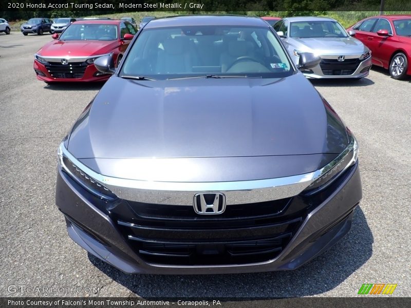 Modern Steel Metallic / Gray 2020 Honda Accord Touring Sedan