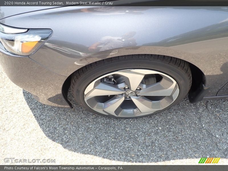 Modern Steel Metallic / Gray 2020 Honda Accord Touring Sedan