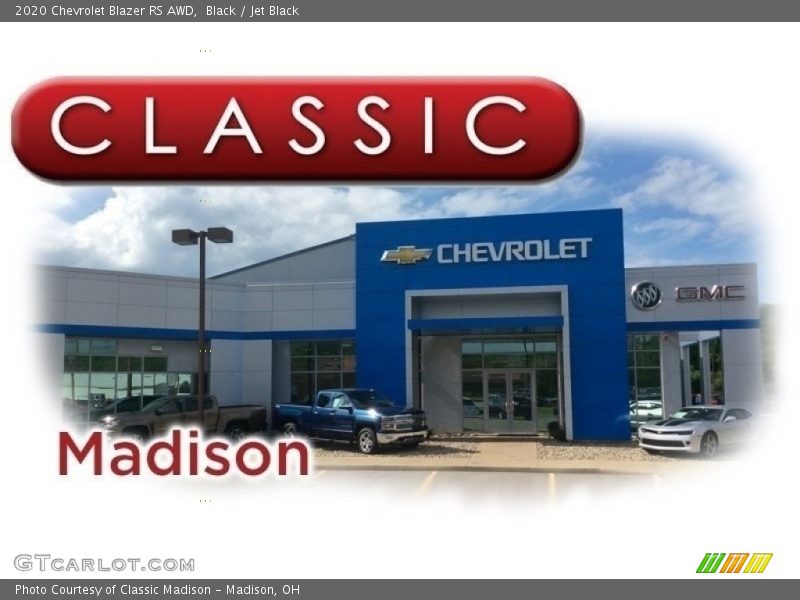 Black / Jet Black 2020 Chevrolet Blazer RS AWD