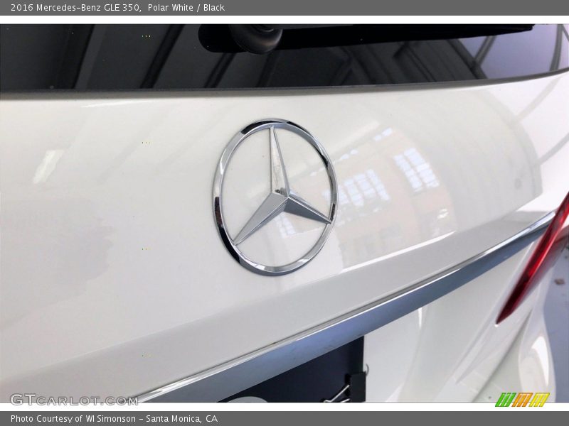 Polar White / Black 2016 Mercedes-Benz GLE 350