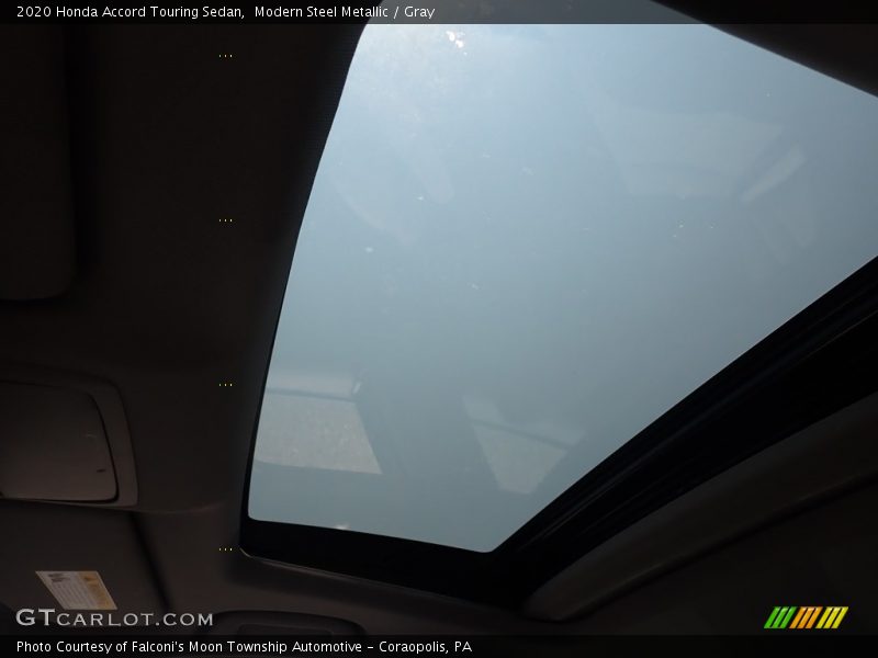 Modern Steel Metallic / Gray 2020 Honda Accord Touring Sedan