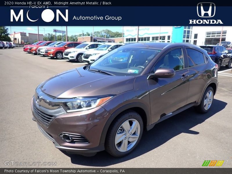 Midnight Amethyst Metallic / Black 2020 Honda HR-V EX AWD