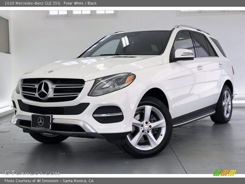 Polar White / Black 2016 Mercedes-Benz GLE 350