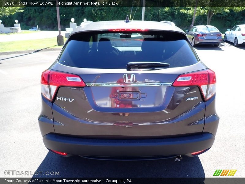 Midnight Amethyst Metallic / Black 2020 Honda HR-V EX AWD