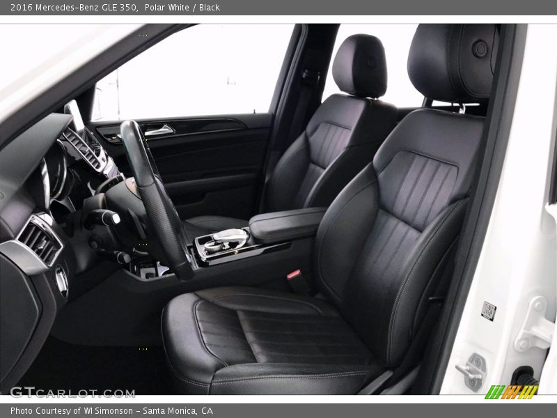Polar White / Black 2016 Mercedes-Benz GLE 350