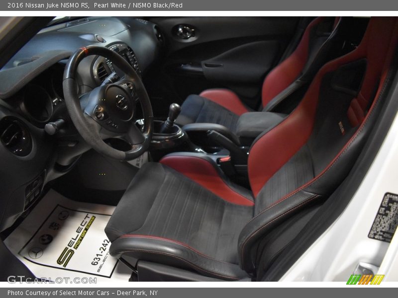 Pearl White / NISMO Black/Red 2016 Nissan Juke NISMO RS