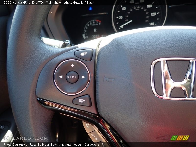 Midnight Amethyst Metallic / Black 2020 Honda HR-V EX AWD