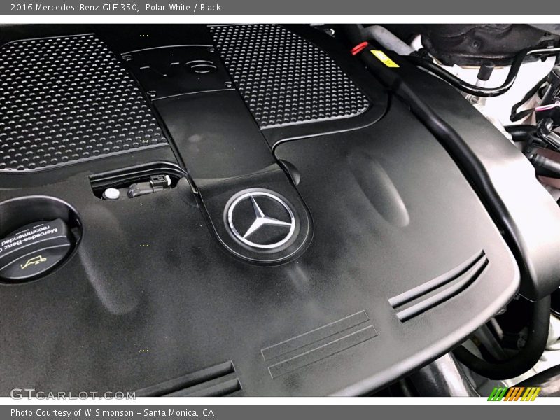 Polar White / Black 2016 Mercedes-Benz GLE 350