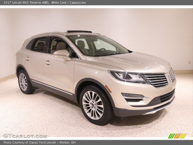 White Gold / Cappuccino 2017 Lincoln MKC Reserve AWD
