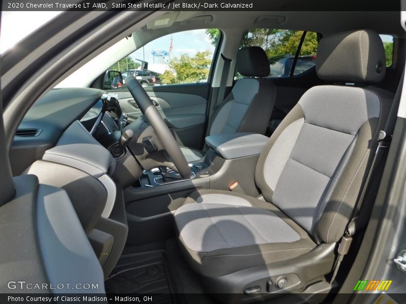 Satin Steel Metallic / Jet Black/­Dark Galvanized 2020 Chevrolet Traverse LT AWD