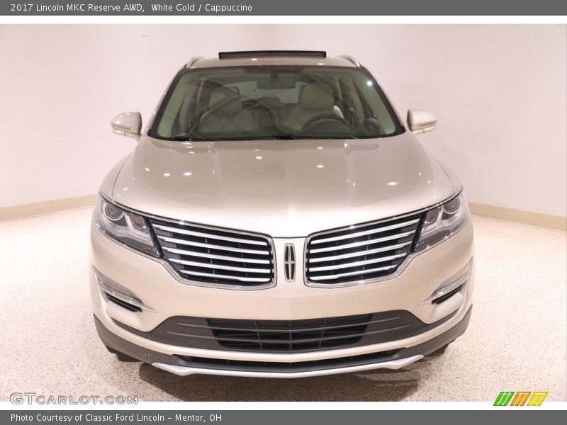 White Gold / Cappuccino 2017 Lincoln MKC Reserve AWD